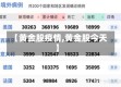【黄金股疫情,黄金股今天】