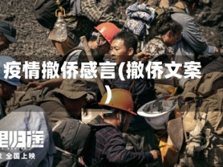 疫情撤侨感言(撤侨文案)