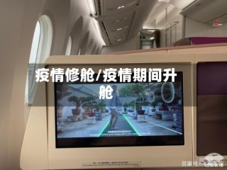 疫情修舱/疫情期间升舱