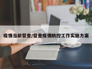 疫情当前督查/督查疫情防控工作实施方案