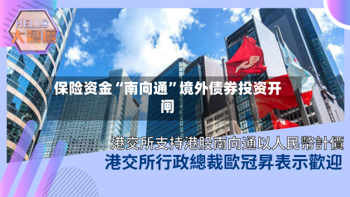 保险资金“南向通”境外债券投资开闸-第1张图片