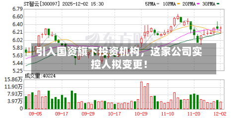 引入国资旗下投资机构，这家公司实控人拟变更！-第2张图片