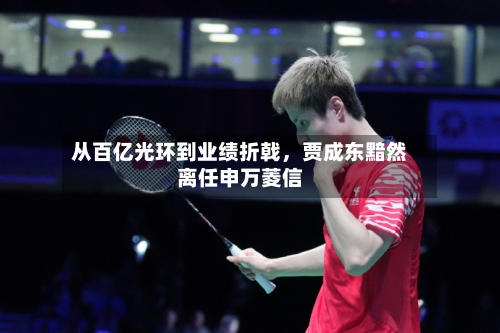 从百亿光环到业绩折戟，贾成东黯然离任申万菱信-第2张图片